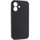 Фото: 1 з 4, Чохол Silk Full Camera Protective (AA) NO LOGO для Apple iPhone 16 (6.1") Чорний / Black, купити за 299 грн зі знижкою в Смартс | smarts.ua