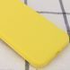 Чохол Silicone Case Full Protective (AA) NO LOGO для Apple iPhone 16 (6.1") Жовтий / Yellow