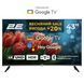 Телевізор 43" 2E LED 4K 60Hz Smart Google TV Black (2E-43A07KU)