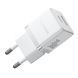 Зарядний Пристрій Baseus Palm Fast Charger Type-C+USB 30W (P1011160A213-00) white
