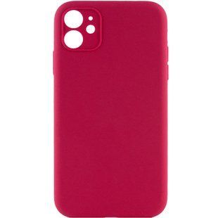 Фото: 1 з 3, Чохол Silicone Case Full Camera Protective (AA) NO LOGO для Apple iPhone 12 (6.1") Червоний / Rose Red, купити за 299 грн зі знижкою в Смартс | smarts.ua