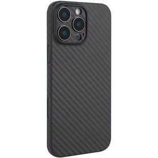 Фото: 1 з 3, Чохол Getman Carbon Ultra Slim для Apple iPhone 16 Pro Max (6.9") Black, купити за 499 грн зі знижкою в Смартс | smarts.ua