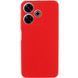 Чохол TPU GETMAN Liquid Silk Full Camera для Xiaomi Redmi 13 4G / Poco M6 4G Бордовий / Marsala