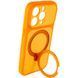 Чохол Ummi Full Camera with Magnetic Fit HQ Ring для Apple iPhone 16 Pro (6.3") Orange