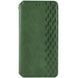 Шкіряний чохол-книжка GETMAN Cubic (PU) для Xiaomi Redmi 15C (Global) / Poco C85 (Global) Зелений