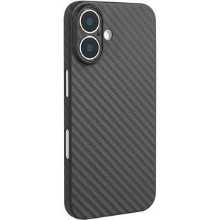 Фото: 1 з 3, Чохол Getman Carbon Ultra Slim для Apple iPhone 17 (6.3") Black, купити за 499 грн зі знижкою в Смартс | smarts.ua