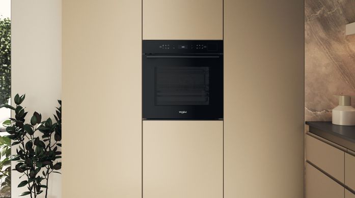 Фото: 2 из 10, Духова шафа Whirlpool електрична, 73л, A+, дисплей, конвекція, піроліз, телескопічні напрямні, чорний, купить за 36 699 грн со скидкой в Смартс | smarts.ua