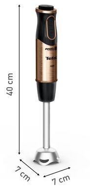 Фото: 4 из 13, Блендер Tefal заглибний Quickchef 1000Вт, 3в1, чаша-800мл, чопер-500мл, турборежим, чорно-бронзовий (HB656G10), купить за 2 599 грн со скидкой в Смартс | smarts.ua