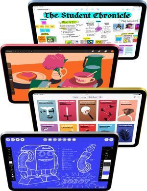 Фото: 3 из 7, Планшет Apple iPad 11 (2025) Wi-Fi 128GB Silver, купить за 21 749 грн со скидкой в Смартс | smarts.ua