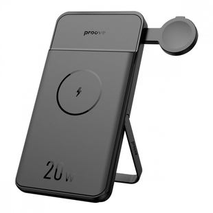 Фото: 1 з 9, Портативна батарея Proove 10000mAh 20W Power Stand 2 in 1 (PBPS20030001) Black, купити за 1 899 грн зі знижкою в Смартс | smarts.ua