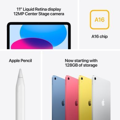 Фото: 6 из 7, Планшет Apple iPad 11 (2025) Wi-Fi 128GB Silver, купить за 21 749 грн со скидкой в Смартс | smarts.ua