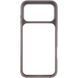 TPU+PC чохол Metal Buttons для Apple iPhone 18 Pro / 17 Pro (6.3") Сірий / Grey