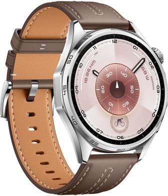 Фото: 3 з 6, Смарт-годинник HUAWEI WATCH GT 6 46mm Brown Leather, купити за 12 899 грн зі знижкою в Смартс | smarts.ua