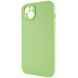 Чехол Silicone Case Full Camera Protective (AA) NO LOGO для Apple iPhone 13 (6.1") Мятный / Mint