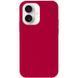 Чохол Silicone Case Full Protective (AA) NO LOGO для Apple iPhone 16 Plus (6.7") Червоний / Rose Red