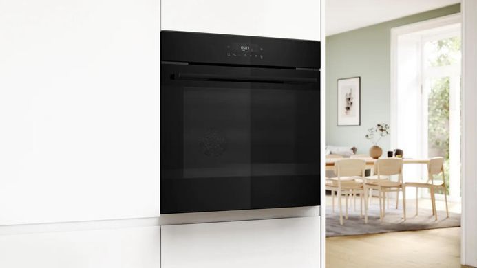 Фото: 3 из 10, Духова шафа Bosch електрична, 76л, A, дисплей, конвекція, телескопічні направляючі, soft closing, чорний, купить за 25 599 грн со скидкой в Смартс | smarts.ua
