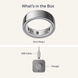 Смарт-кільце Oura Ring 4 Brushed Silver Size 13 (JZ90-54220-13)