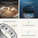 Смарт-кільце Oura Ring 4 Brushed Silver Size 13 (JZ90-54220-13)
