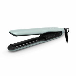 Випрямляч Rowenta Thermoglide, темп.режимів-5, 150-230С, іонізація, титан, світло-зелений (SF5120E0)