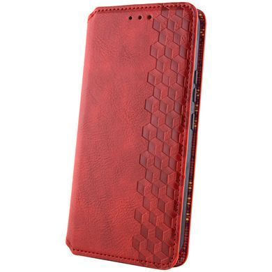 Фото: 2 з 2, Шкіряний чохол-книжка GETMAN Cubic (PU) для Xiaomi Poco M7 4G Червоний, купити за 599 грн зі знижкою в Смартс | smarts.ua