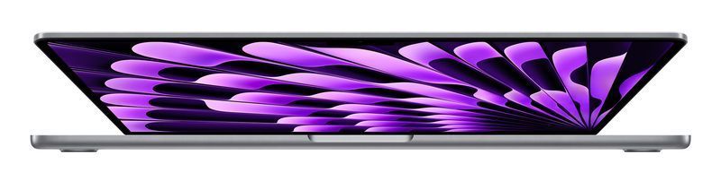 Фото: 2 з 5, Ноутбук Apple MacBook Air 15.3 8CPU/10GPU/16GB/256GB Space Gray Z18L000PN 2023 (M2), купити за 73 956 грн зі знижкою в Смартс | smarts.ua