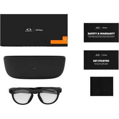 Фото: 4 из 4, Розумні окуляри Oakley Meta HSTN Black Lens color Clear (OW8002-0751), купить за 27 199 грн со скидкой в Смартс | smarts.ua
