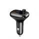 Автомобільне ЗУ Baseus FM Launcher S-13 2USB + Type-C CCMT000101 Black