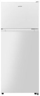 Фото: 1 из 3, Холодильник Gorenje з верxн. мороз., 117x47,5x48,7, xолод.відд.-124л, мороз.відд.-28л, 2дв., A+, ST, білий (RF212EPW4), купить за 11 699 грн со скидкой в Смартс | smarts.ua