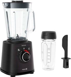 Фото: 1 из 5, Блендер Tefal стаціонарний Perfectmix+ 1200Вт, чаша-2000мл, ємність для смузі, скло, чорний (BL87G831), купить за 4 899 грн со скидкой в Смартс | smarts.ua