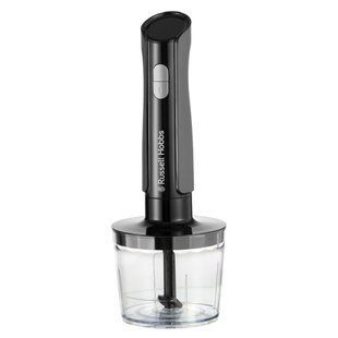 Фото: 1 из 9, Блендер Russell Hobbs заглибний Desire Matte Charcoal, 500Вт, чаша-500мл, вінчик, міні-подріб., чорний (27141-56), купить за 2 199 грн со скидкой в Смартс | smarts.ua