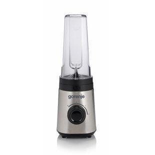 Фото: 1 з 8, Блендер Gorenje для смузі 320Вт, чаша-600мл, нерж-чорний (BSM600E), купити за 1 299 грн зі знижкою в Смартс | smarts.ua