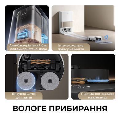 Фото: 4 з 4, Робот-пилосос Dreame Bot L40s Pro Ultra (RLL74CE-Bl) Black, купити за 38 499 грн зі знижкою в Смартс | smarts.ua