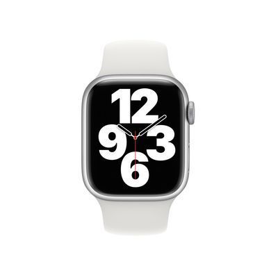 Фото: 3 з 3, Ремінець Apple Watch Sport Band 38/40/41mm White (MTP52/MJ4E2/MQ3N2), купити за 3 399 грн зі знижкою в Смартс | smarts.ua