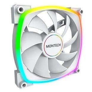 Фото: 1 з 2, Корпусний вентилятор 140MM AX140 PWM WHITE MONTECH, купити за 379 грн зі знижкою в Смартс | smarts.ua