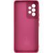 Чохол Silicone Cover Ummi Lakshmi Full Camera (AA) для Samsung Galaxy A33 5G Бордовий / Marsala